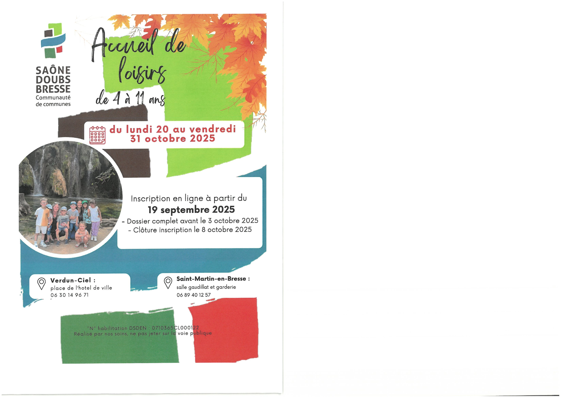 Accueil de loisirs 4-11 ans