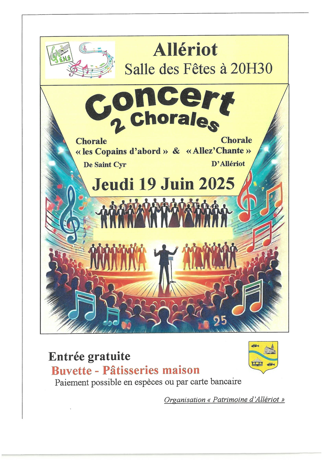 Concert de 2 chorales