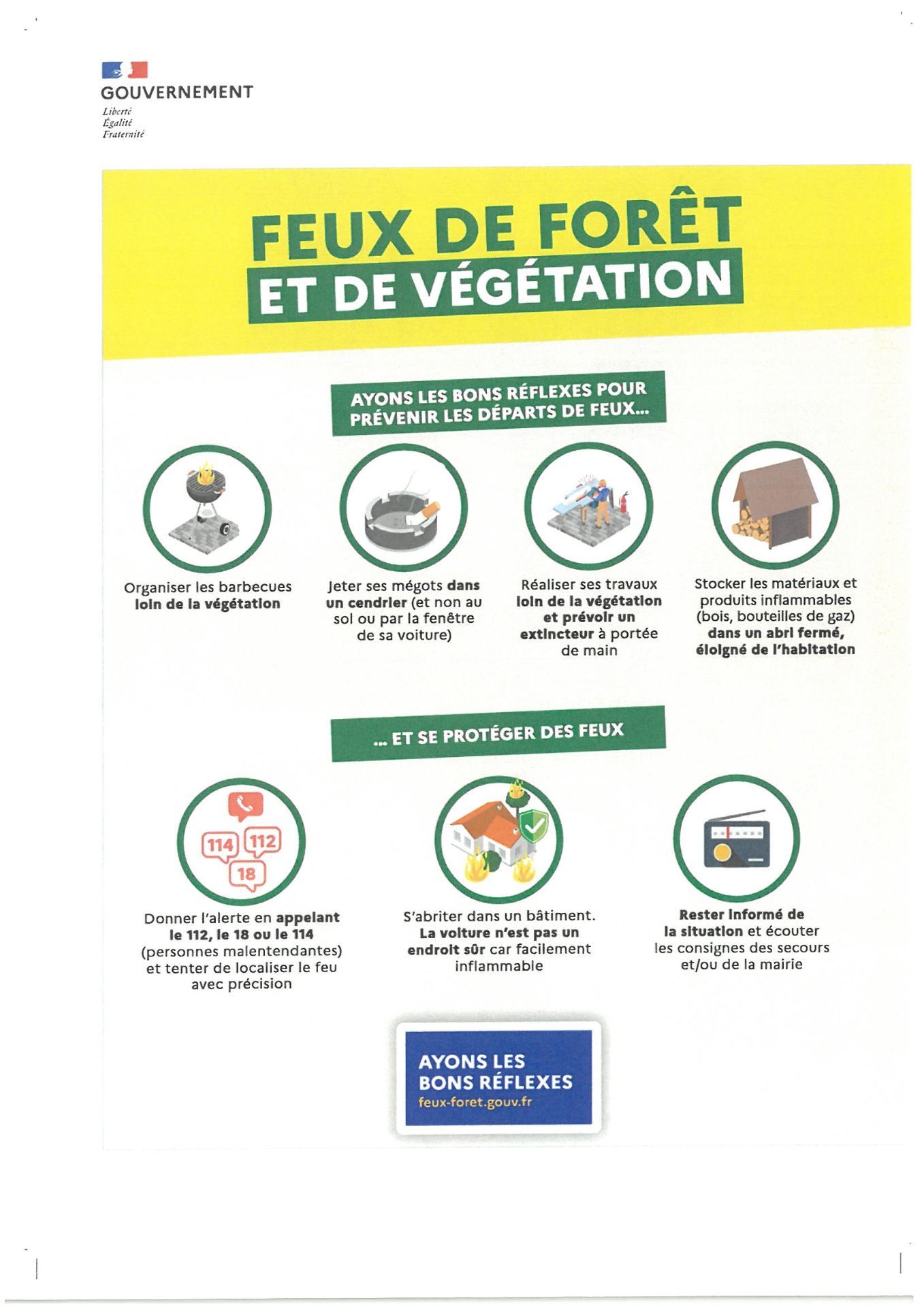 Prévention feux
