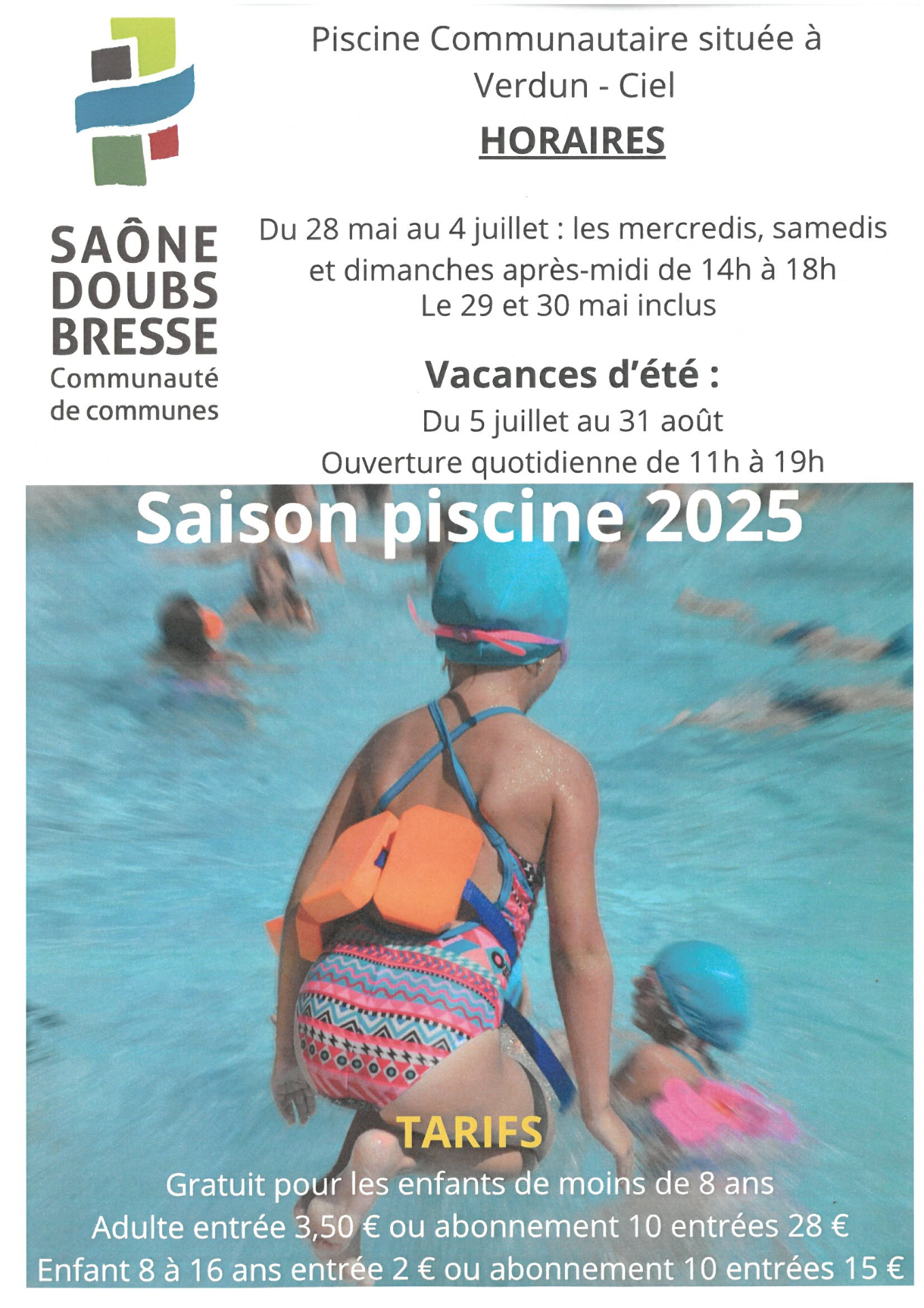 Saison piscine 2025