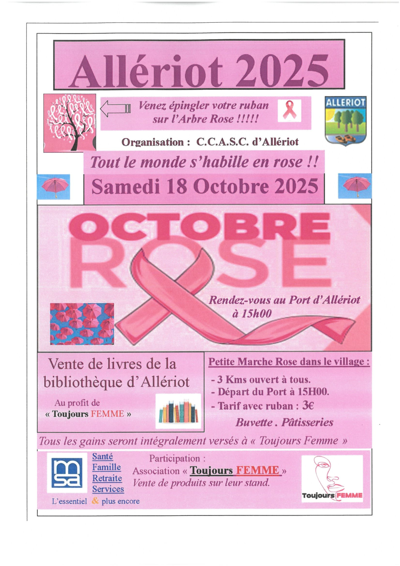 Octobre rose Allériot